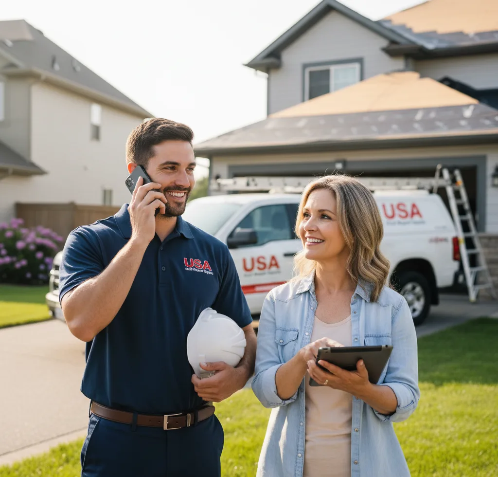 USA Roof Repair Experts customer support in Toddville